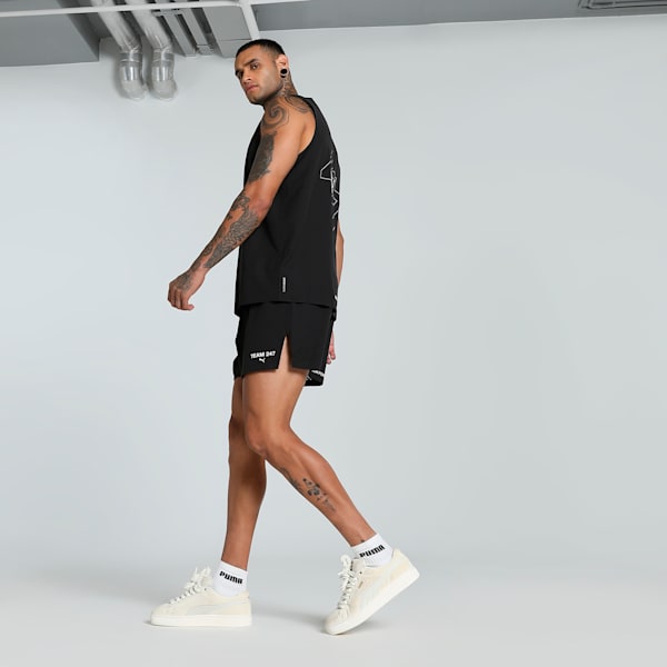 PUMA x REPRESENT 247 Men's 6" Shorts, PUMA Black, extralarge-IND